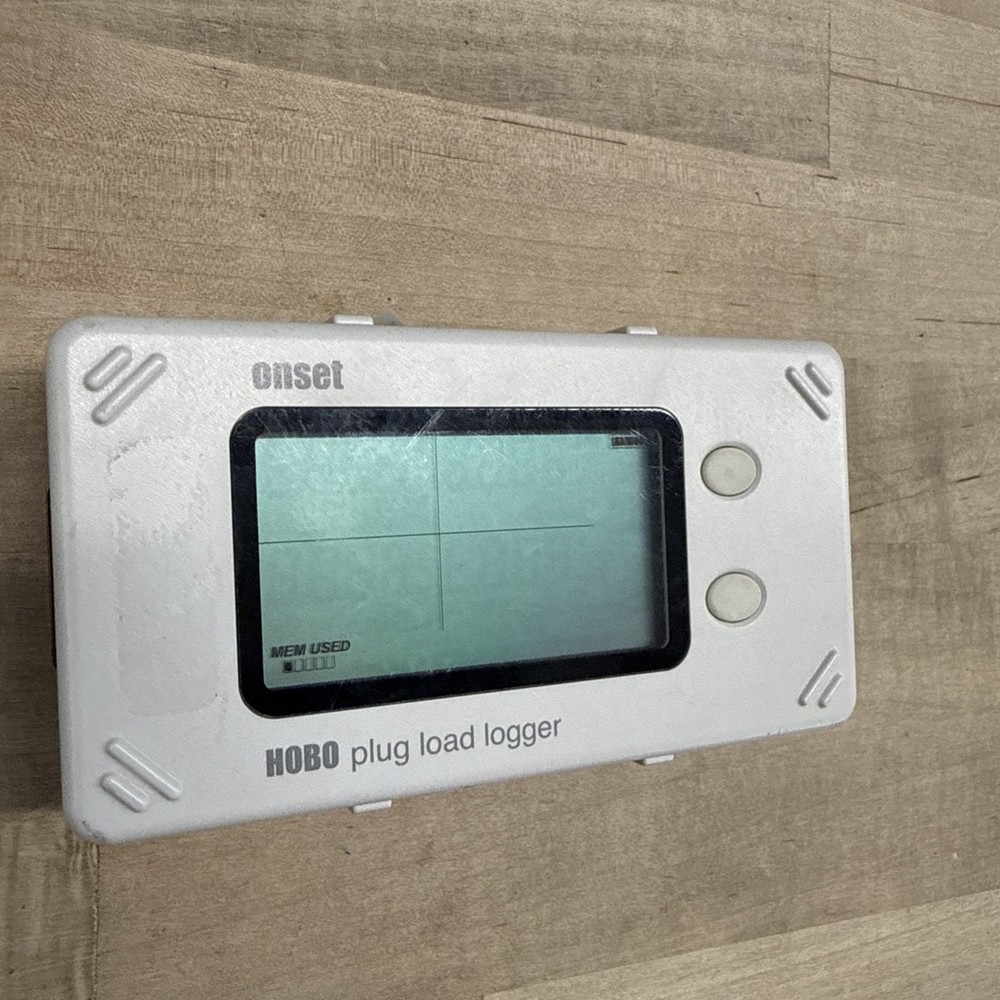 READ Onset HOBO UX120-018 HOBO Plug Load Data Logger w/ LCD Display