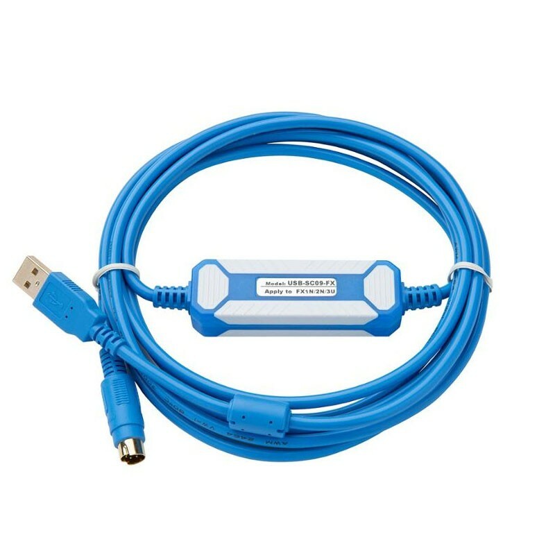 USB-SC09-FX PLC Programming Cable For Mitsubishi FX Series FX2n FX3U FX1N PLC