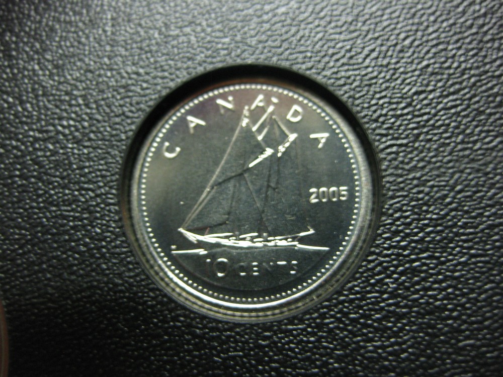 2005 "P" Canadian Specimen Dime ($0.10)