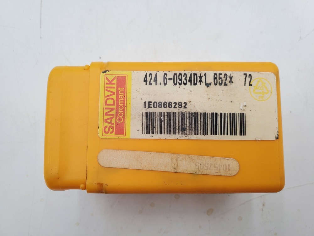 NEW Sandvik 424.6-0934D*1.652* 72