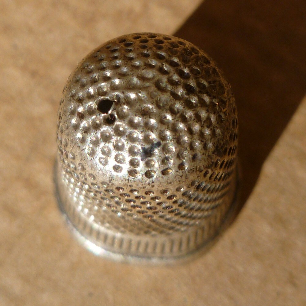 Sterling Silver Thimble CR&OP Chester England