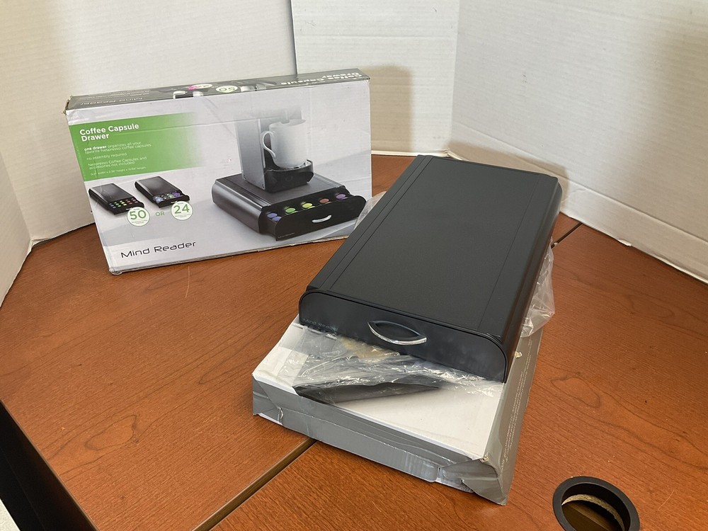 LOT 2 Mind Reader Coffee Capsule Drawer