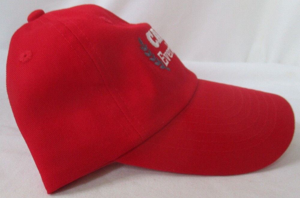 CAMP EVERBROOK ACADEMY RED COTTON ADJUSTABLE YOUTH CAP HAT