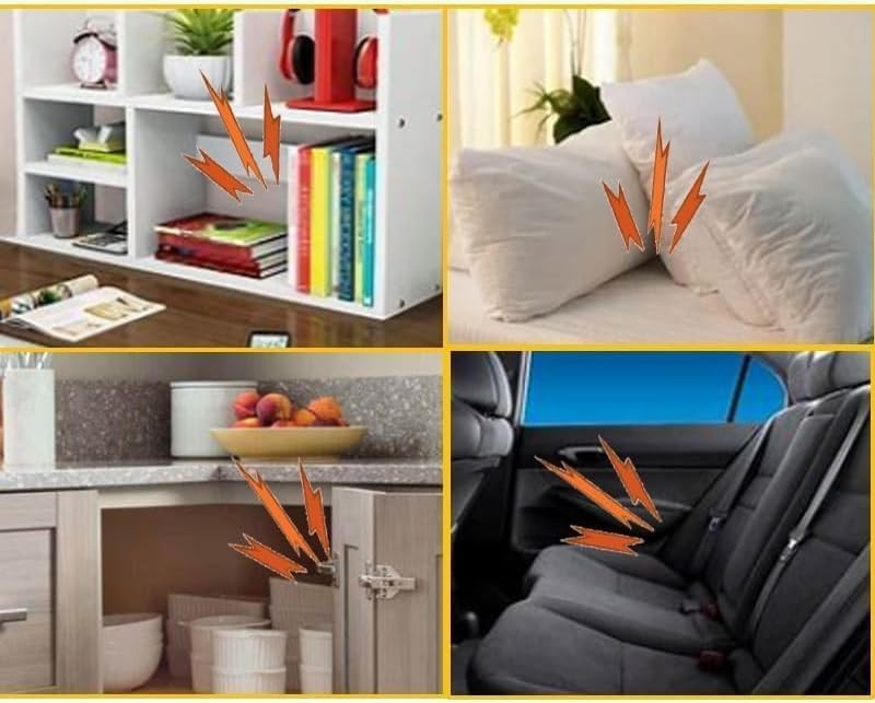 4 Pack Random Noise Maker, 3.0 Noise Maker Prank, Hidden Pranks Beeping Sever...