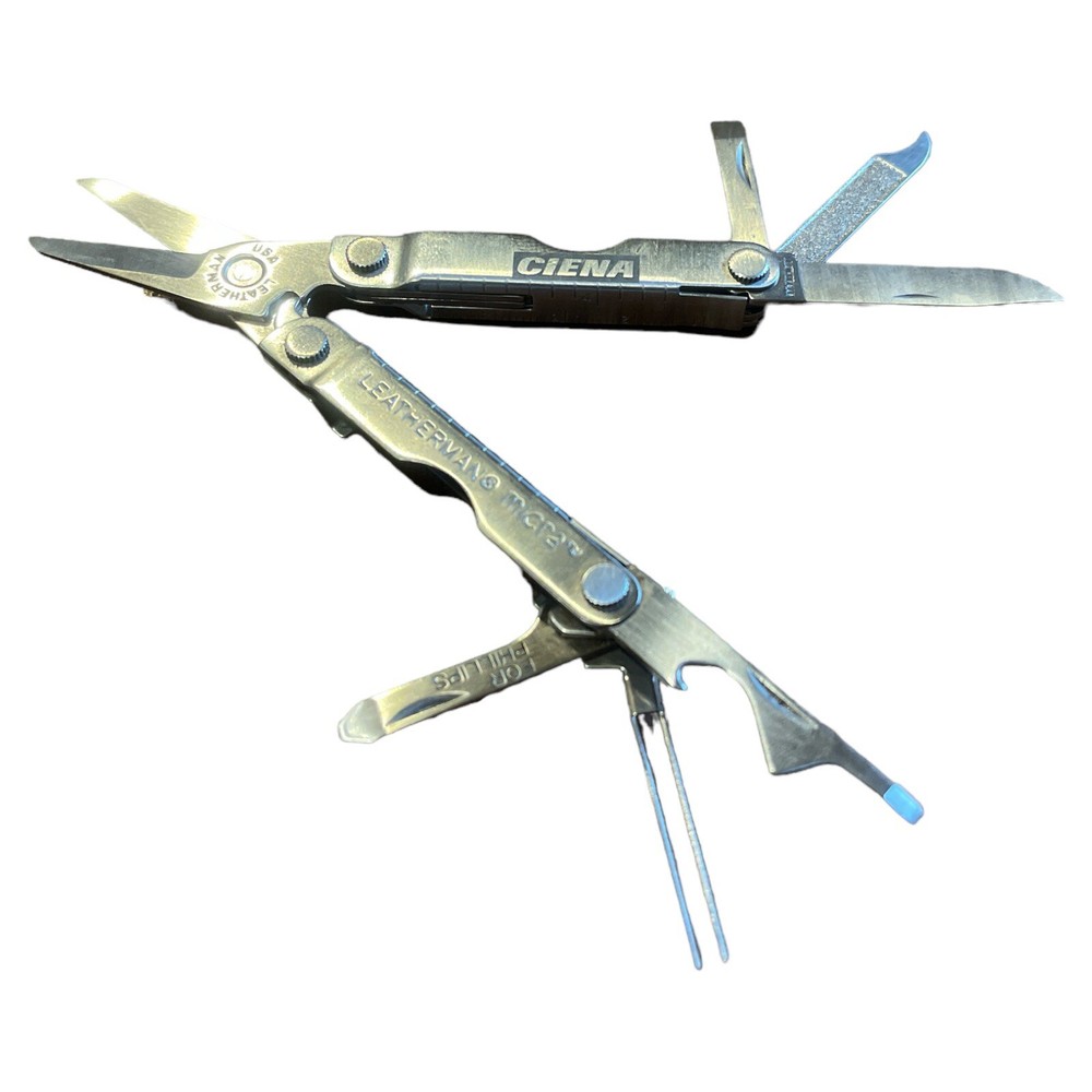 Leatherman Micra Multi-Tool Folding Knife Inscription CIENA