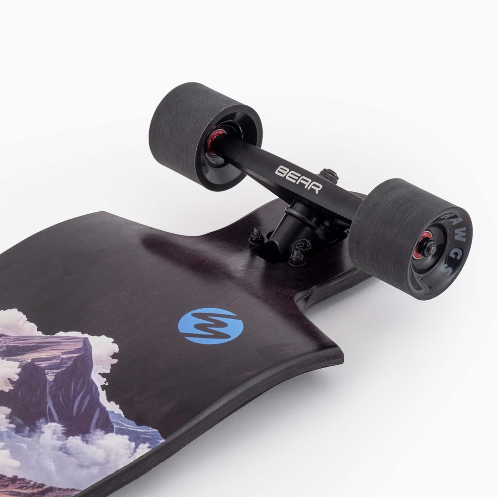 Landyachtz Switchblade 40 Atmosphere Drop Down/Drop Through Longboard Complete
