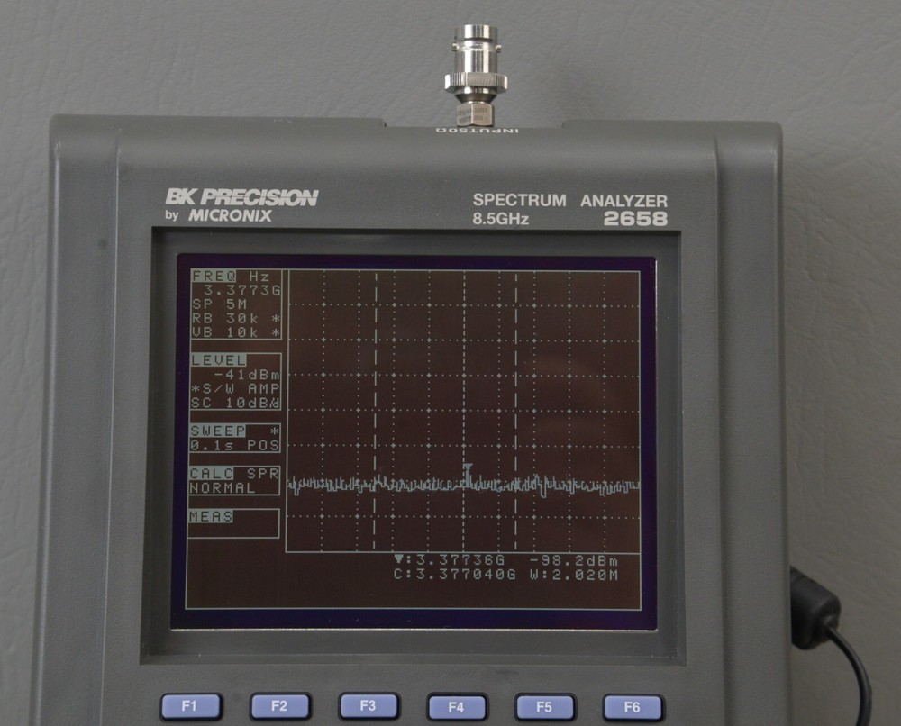 MICRONIX BK Precision 2658 Spectrum Analyzer