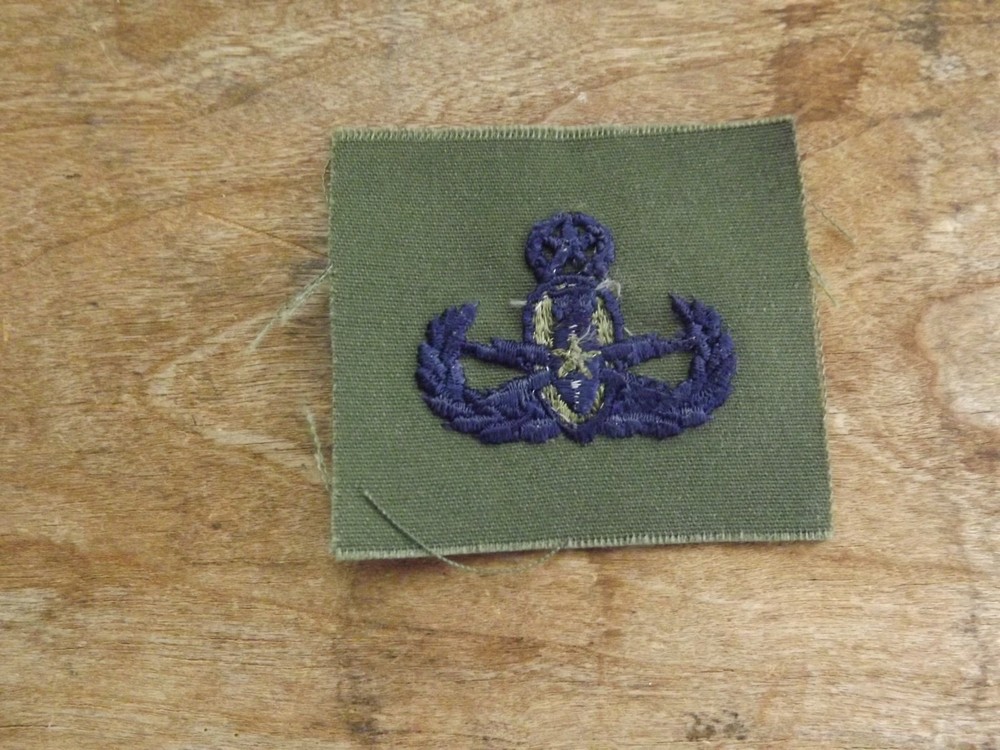 USAF Master EOD Qualification Badge - INV# C1553