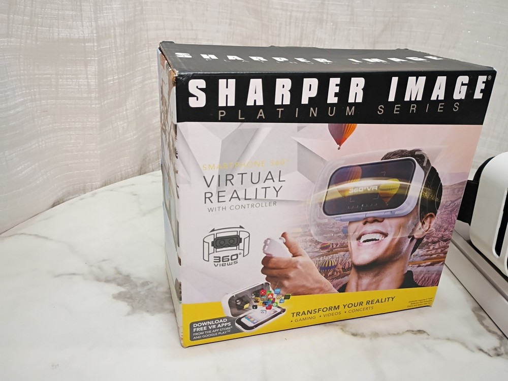 Sharper Image Smartphone Virtual Reality Glasses Goggles