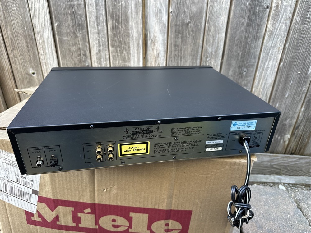 Harmon Kardon HD 7600 CD player