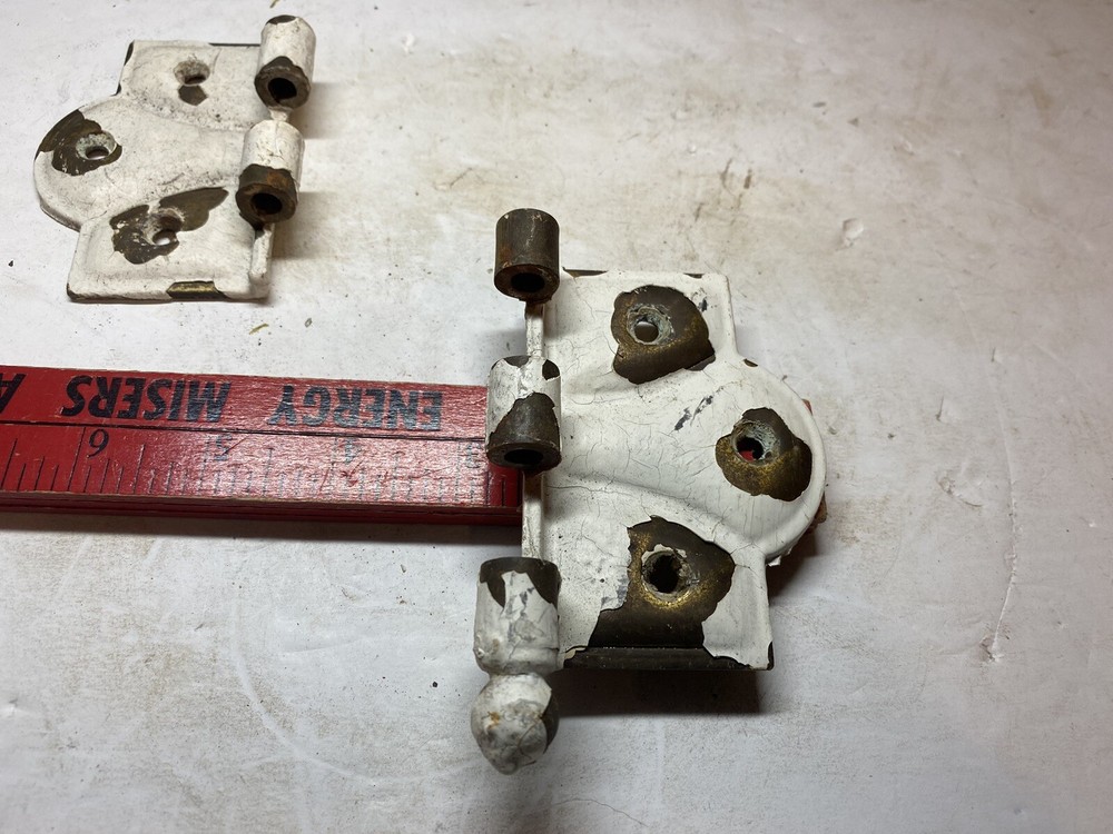 Vintage Brass Tone Door Hinge