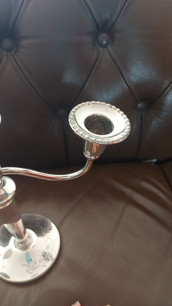 Silver Plated Vintage Candelabra