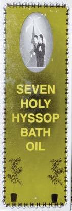 4oz Seven holy Hyssop bath oil