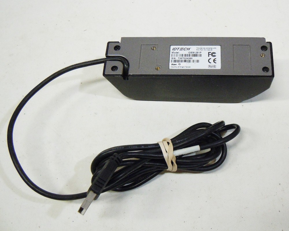 IDTECH IDEM-251P MagStripe Magnetic Stripe Smart Card Reader SHIPS SAME DAY