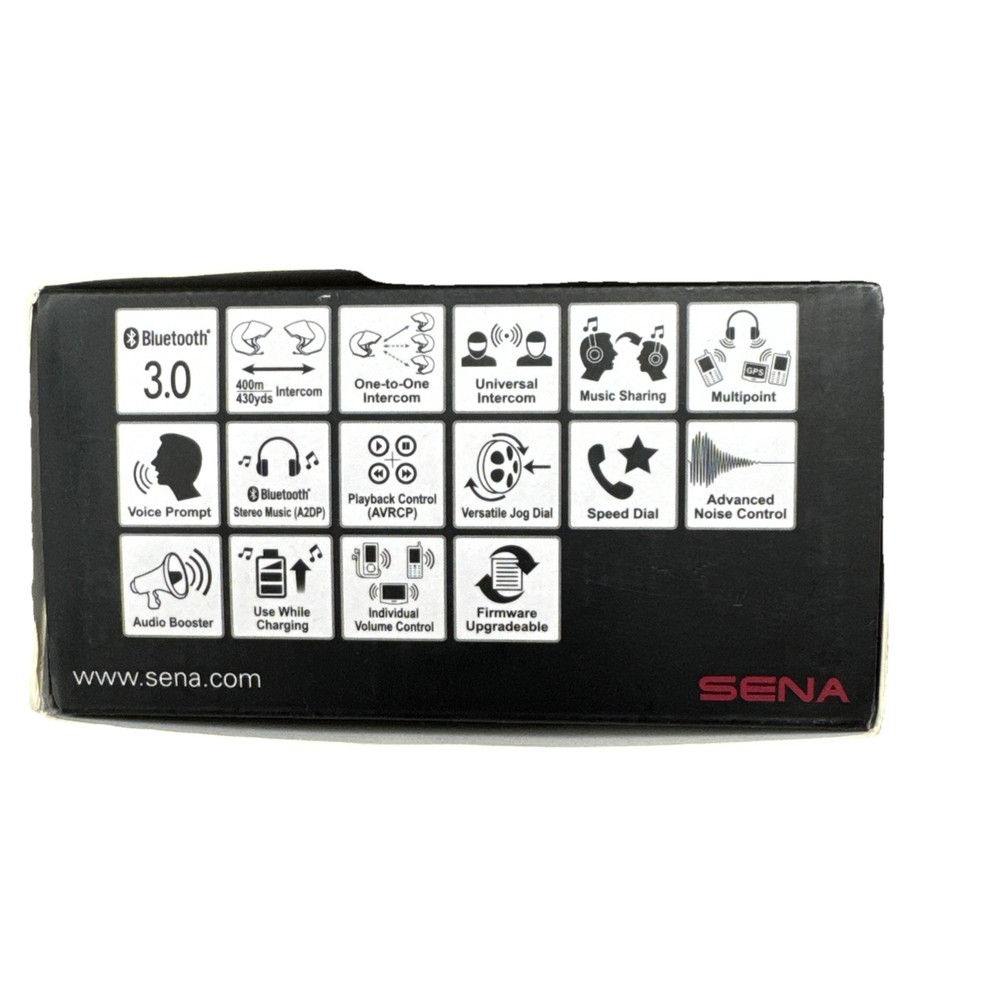 Sena SMH5 Dual Bluetooth Motorcycle Scooter Communication System