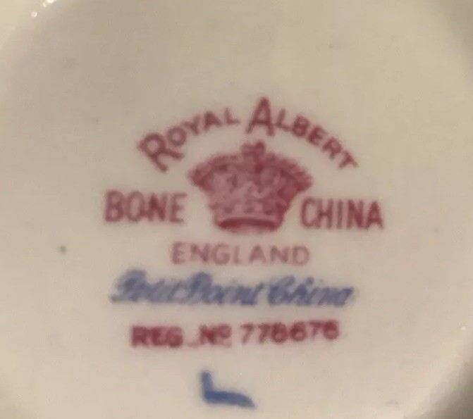 Royal Albert Petit Point Small Open Sugar Bowl