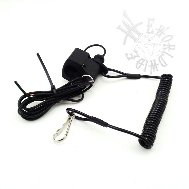 Racing Tether Pull Kill Switch For Can Am Kawaski Brute Polaris Predator ATV