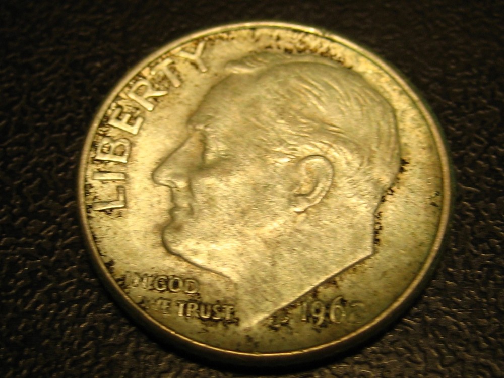 1962-D 90% Silver Roosevelt Head Dime
