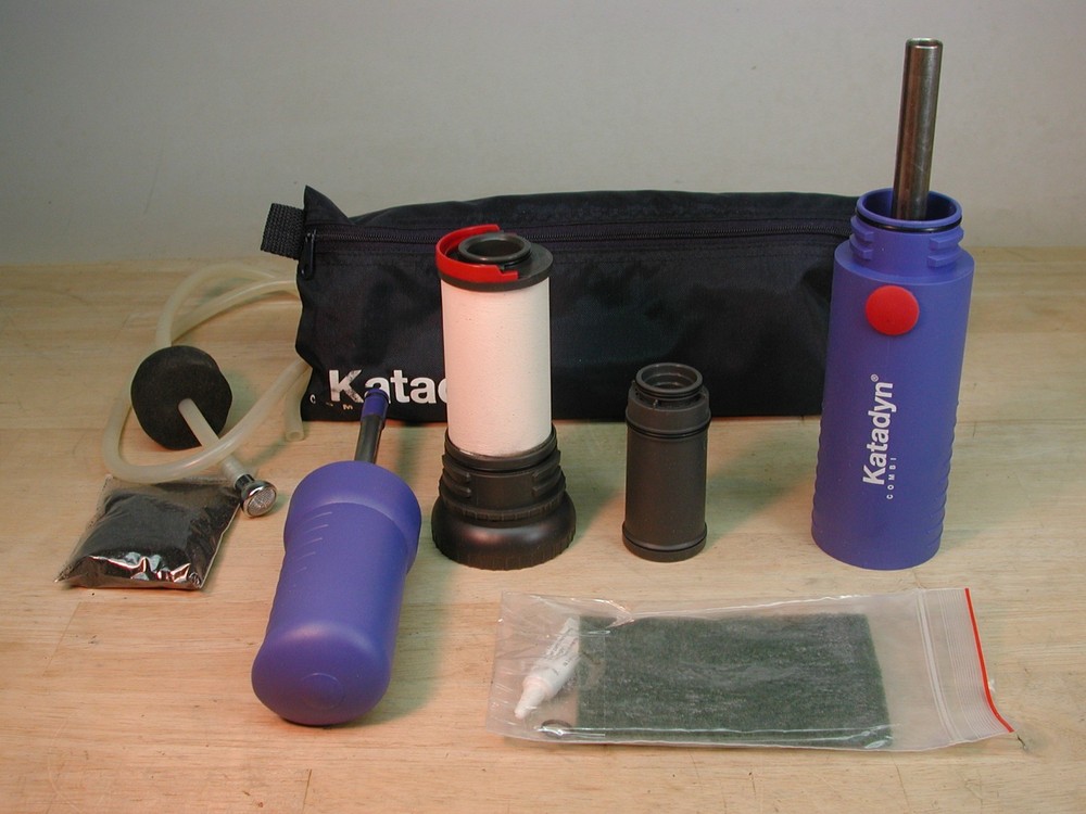 Katadyn Combi - WATER FILTER - pump for camping, emergency -ceramic microfilter