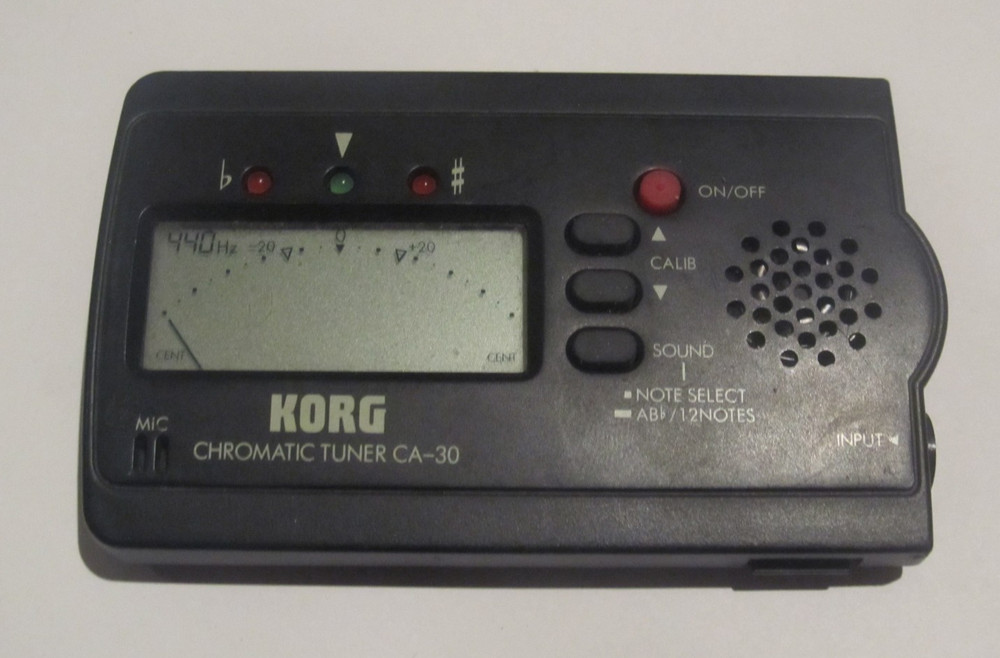Korg Chromatic Tuner Ca-30 Guitar