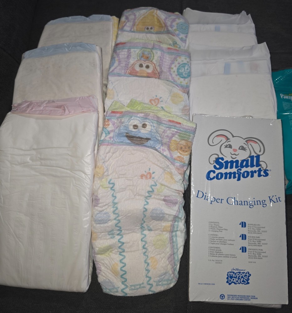 Vintage Baby Diapers