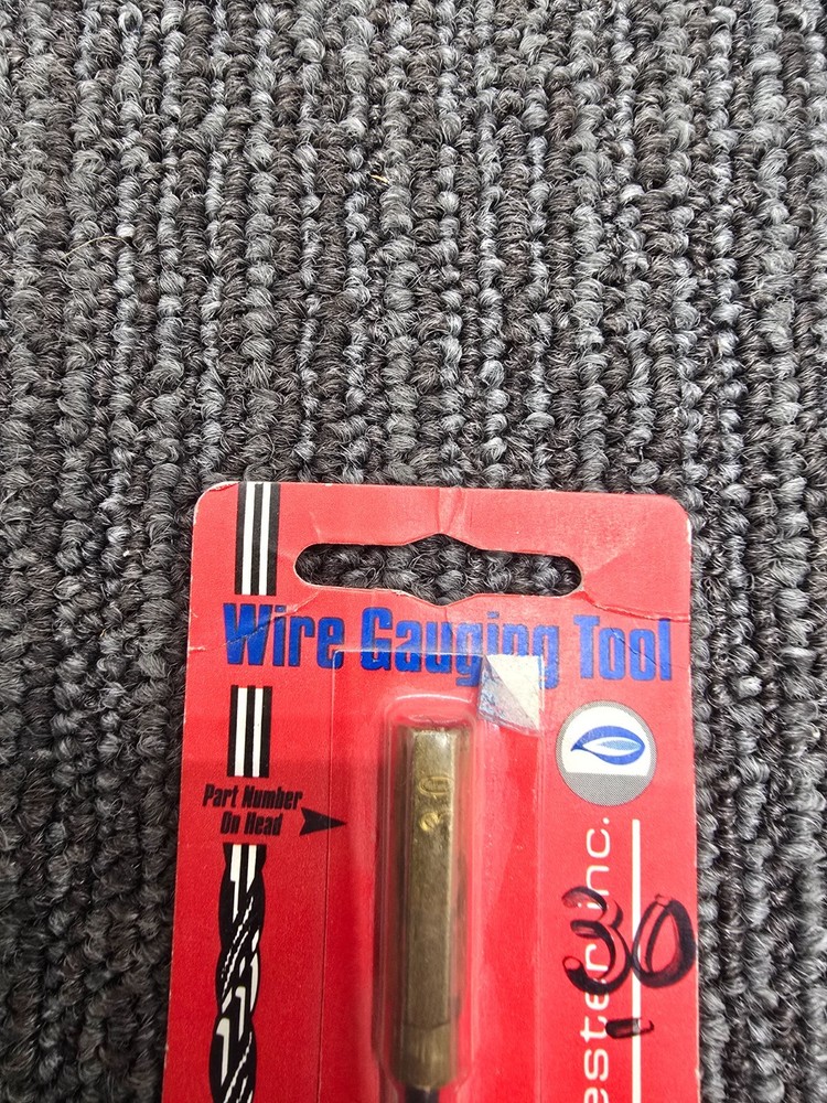 ANDERSON & FORRESTER #30 WIRE GAUGING TOOL WTH HANDLE