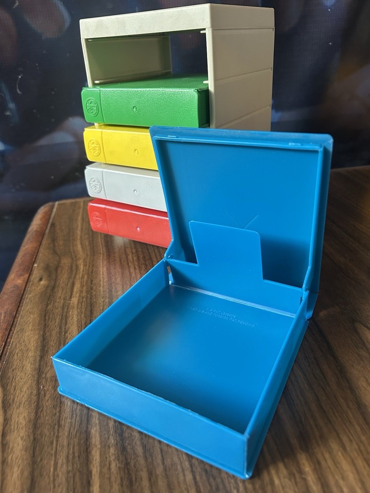 Vintage SRW 3.5" Floppy Disk Storage ComPak Multi Color Colored Organizer