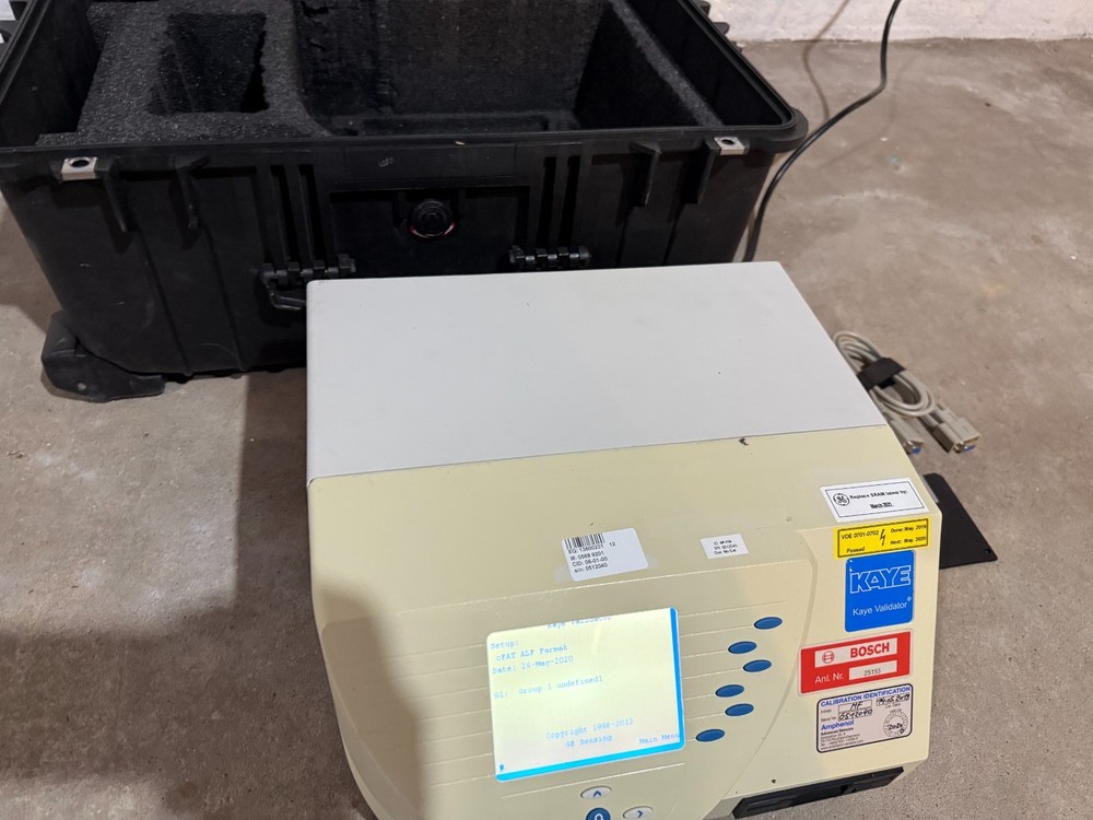 Kaye GE Sensing Model 2000 X2000 Validator