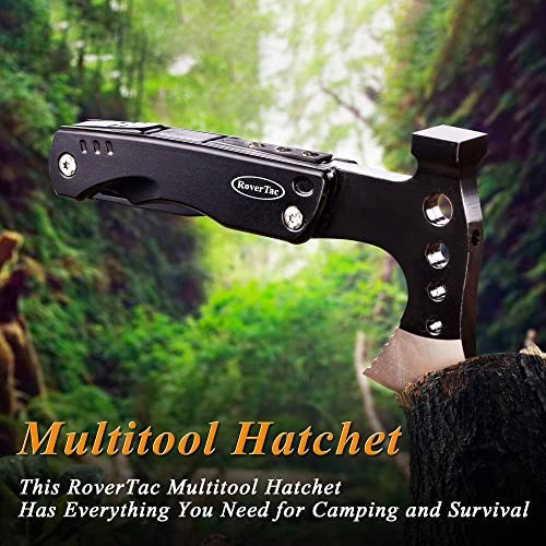 Multi Tool Camping Axe Hatchet 11-in-1 Multitool Camping Gear Survival Black