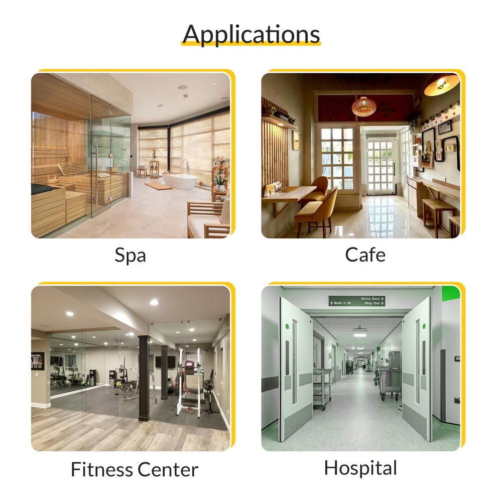 Brixwell Straight Back-to-Back Pull Handle 11" Length Clear Anodized Finish