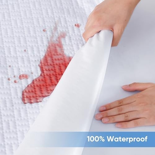 Waterproof Cooling Queen Mattress Protector