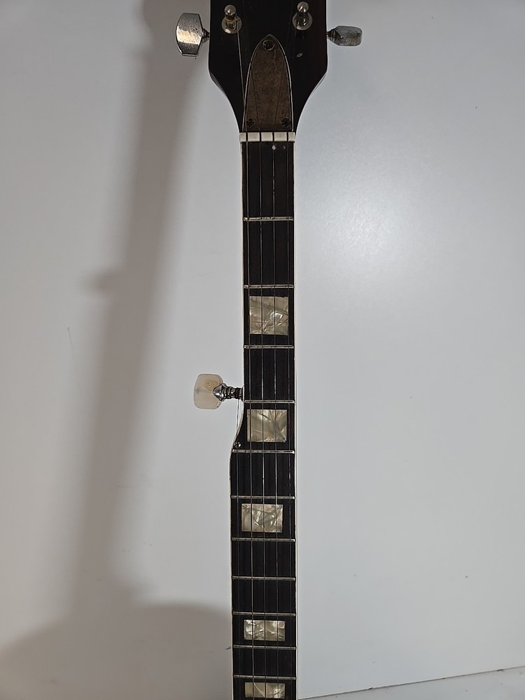 Vintage Harmony 5 String Eagle Banjo With Case