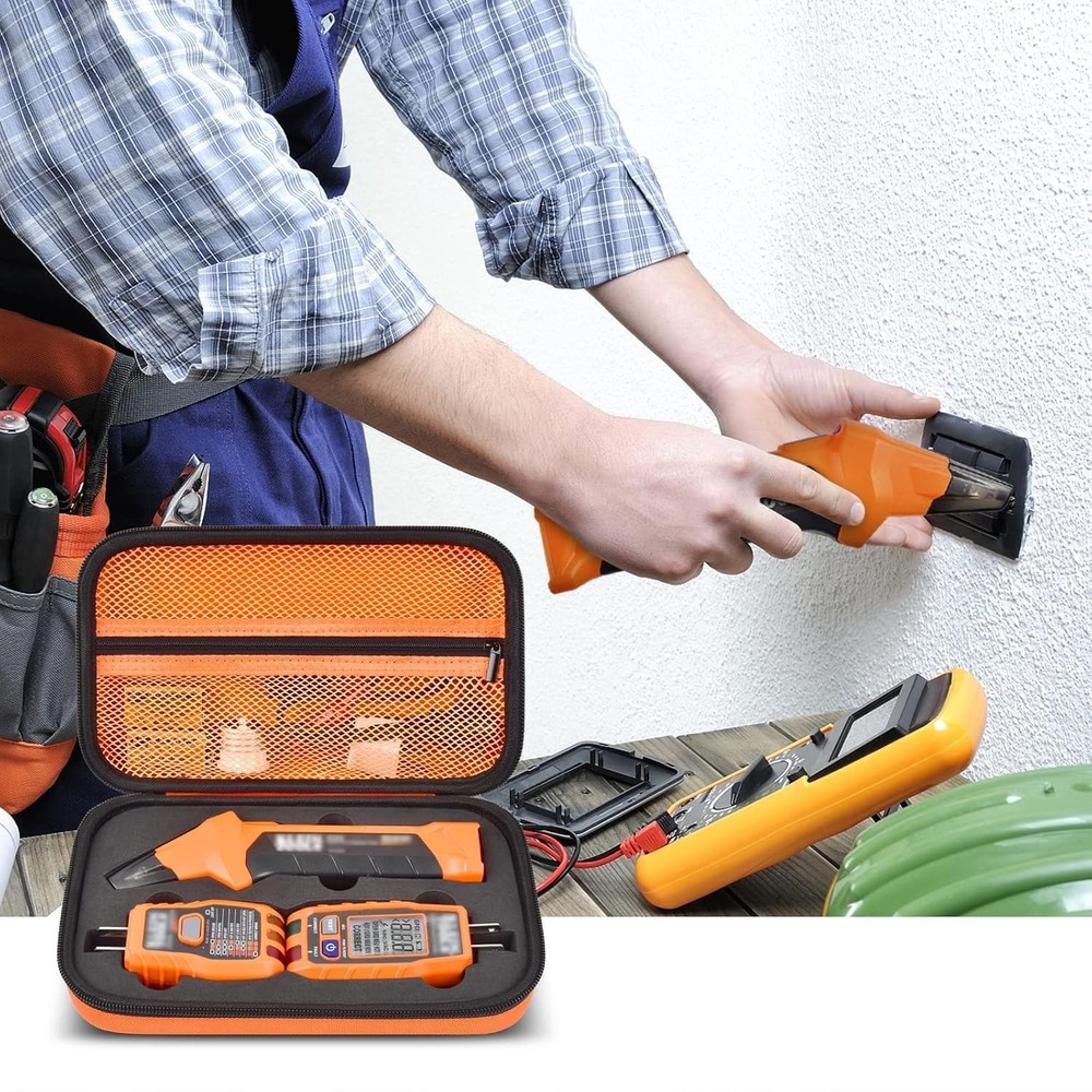 Durable Klein Tools Testers Case: Compact Storage for ET310 & RT250 - Orange