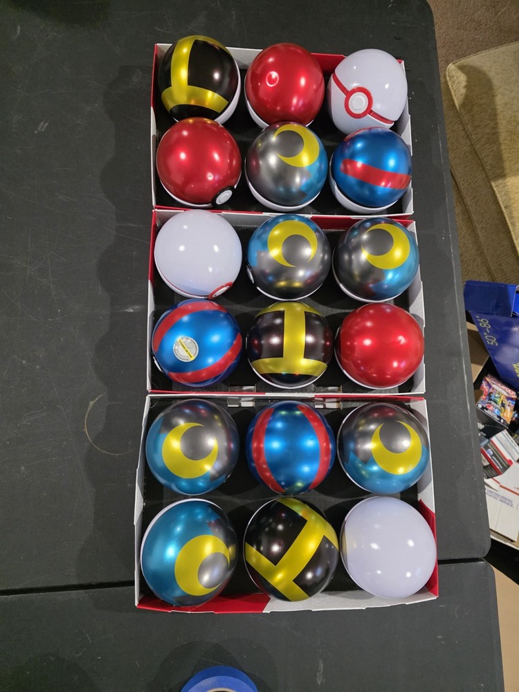 Pokemon Ball Tin Empty, No Packs, No Coin
