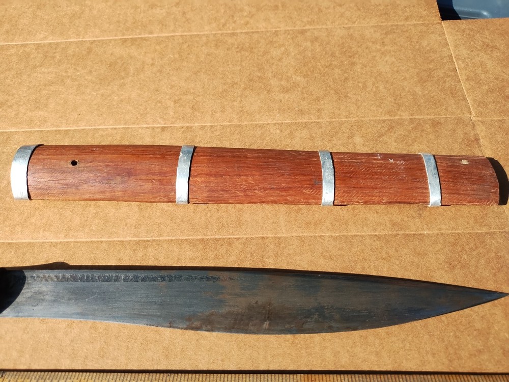 Vintage Burmese Dagger Knife 16"