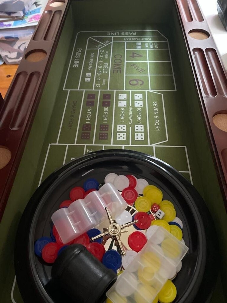 Wooden Poker Table