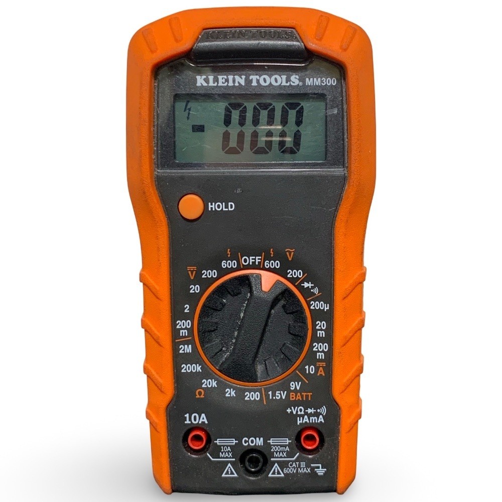 Klein MM300 Multimeter – Power Tool – With Leads