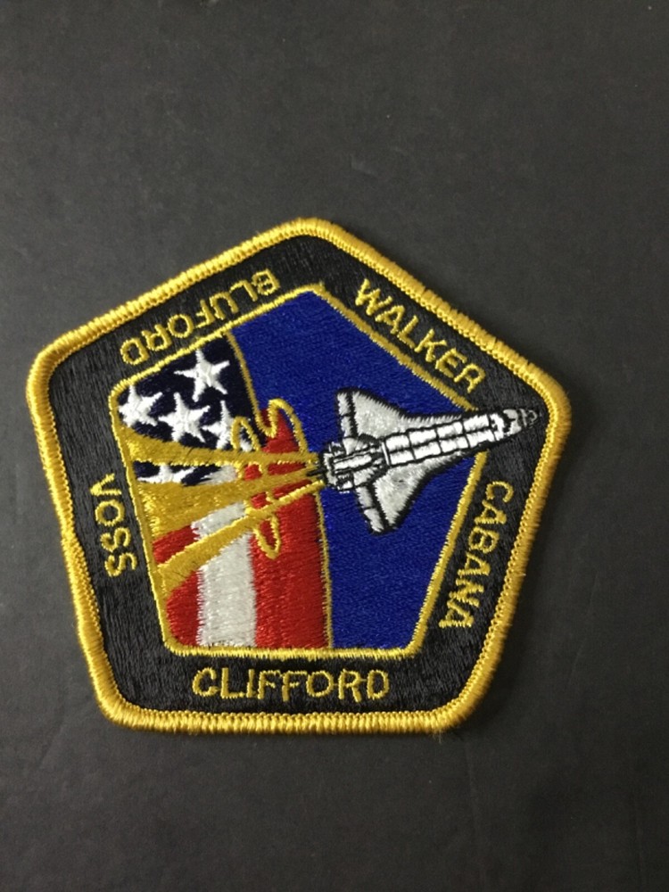 Walker Cabana Clifford Voss Bluford NASACloth Patch