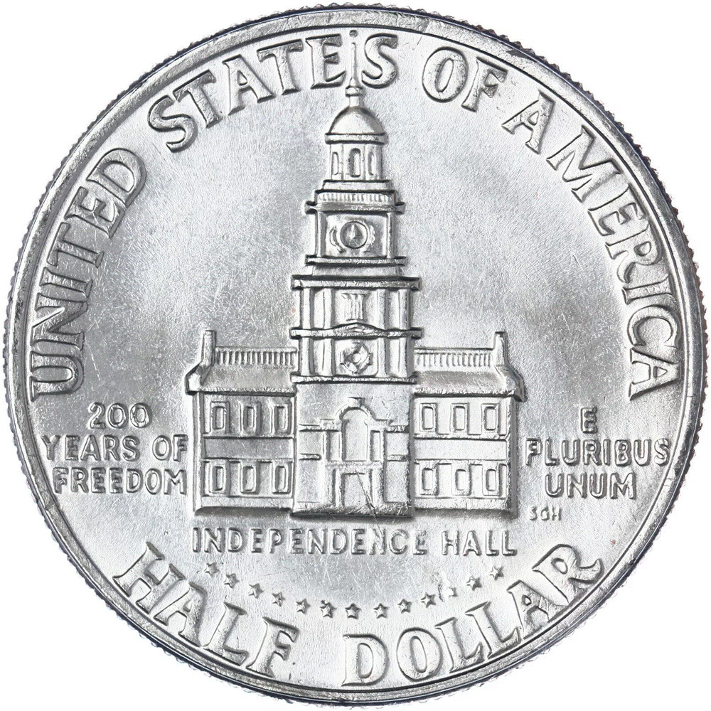 1976  Kennedy Half Dollar Bicentennial Gem From Mint Roll