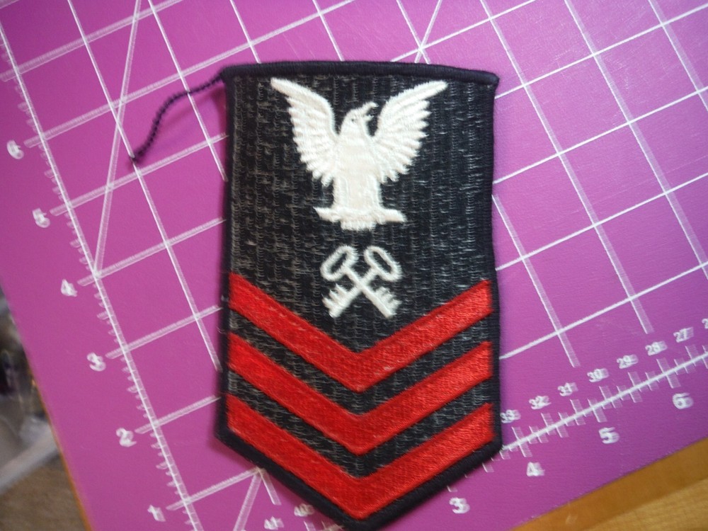 US Navy Petty Officer 1st Class STOREKEEPER patch-new