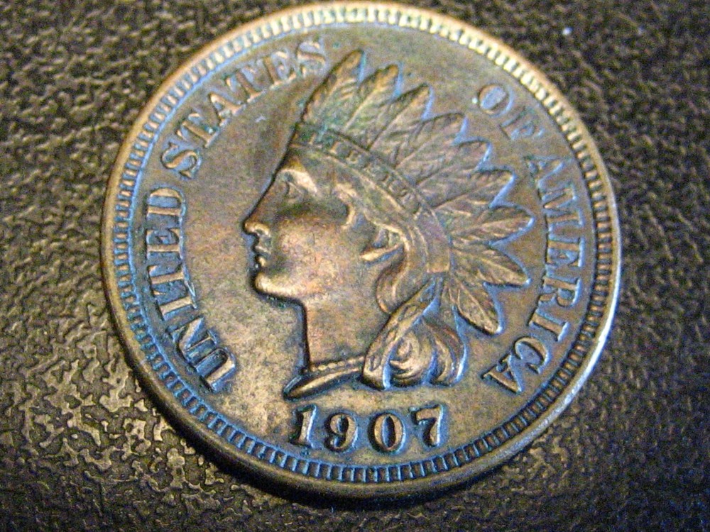 1907 Indian Head Cent Brown Uncirculated