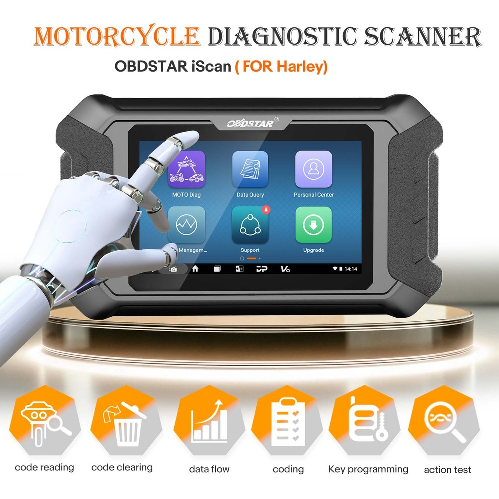 OBDSTAR iScan For Harley Davidson Motorcycle Diagnostic Scanner