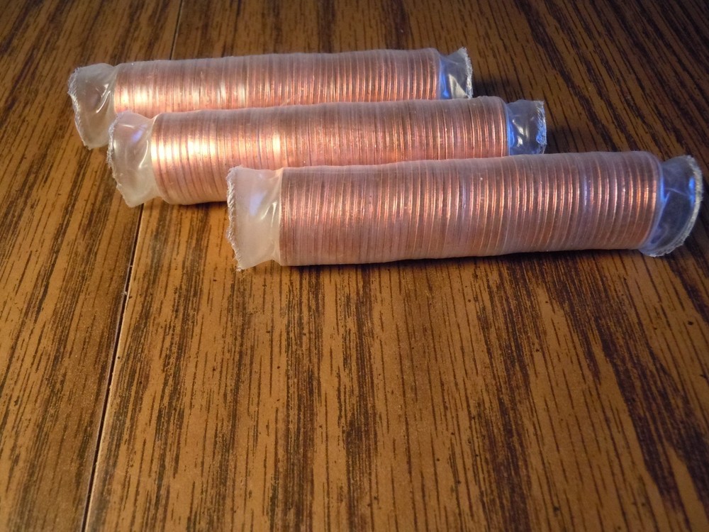 3 -2009-P Lincoln Cent Rolls "FORMATIVE YEARS" Uncirculated Original Rolls