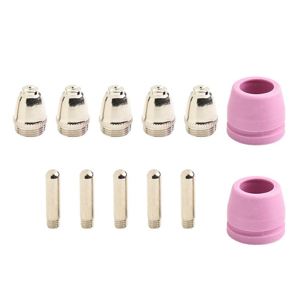 Plasma Cutter Kits Electrode Nozzle Contact Tips Included Long-lasting Use