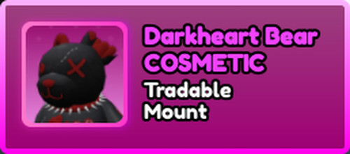 World Zero WZ - TEDDY BEAR MOUNTS