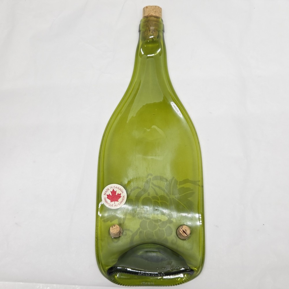 Wine Bottle Cheese Server Shilo Glass
