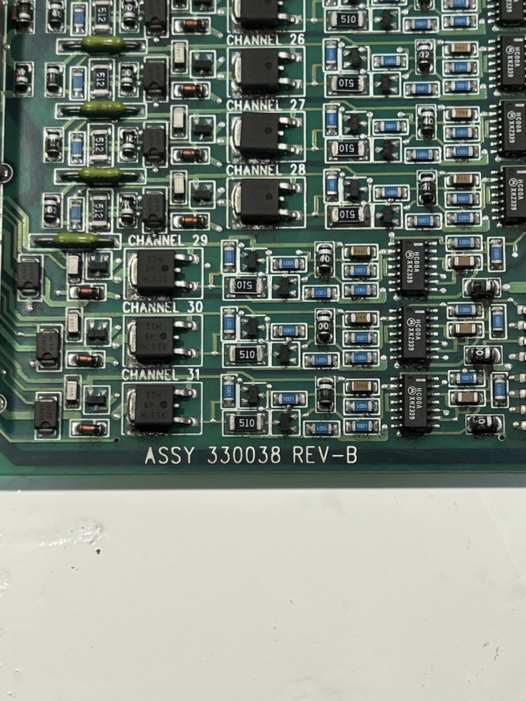 VAN DORN DC Output PCB Circuit Board ~ Model: ASSY 330038 Rev-B
