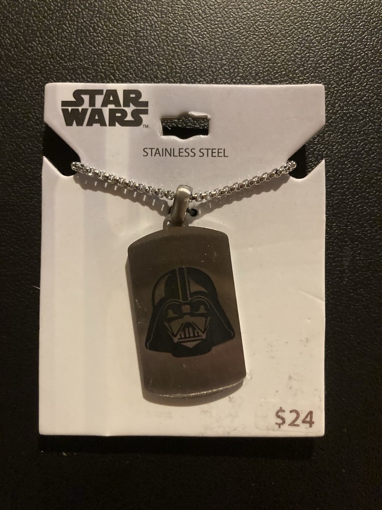Star Wars Darth Vader Dog tag Necklace