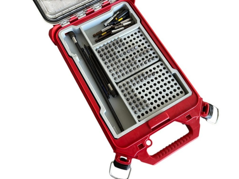 Milwaukee impact driver bit storage insert for Packout Organiser