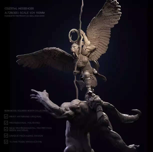 160mm Resin The Battle of Angels Unassembled Unpainted